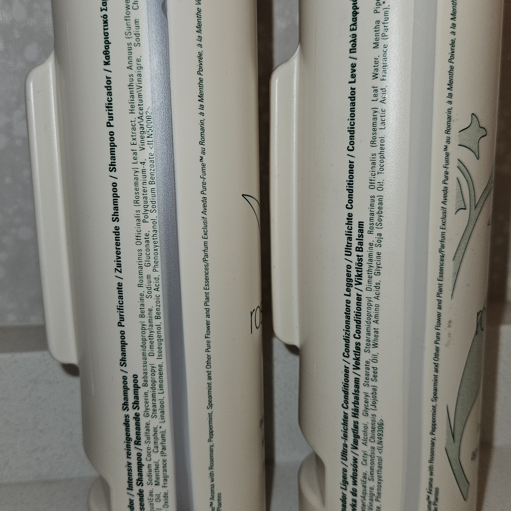 Aveda Rosemary Mint Shampoo and Conditioner Set  Total 24.4oz NEW8 - Picture 2 of 2